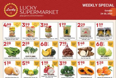 Lucky Supermarket (Calgary) Flyer October 24 to 30
