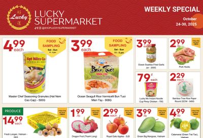 Lucky Supermarket (Winnipeg) Flyer October 24 to 30
