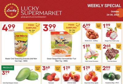 Lucky Supermarket (Surrey) Flyer October 24 to 30