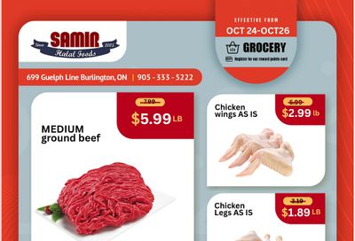 Samir Supermarket Flyer October 24 to 26