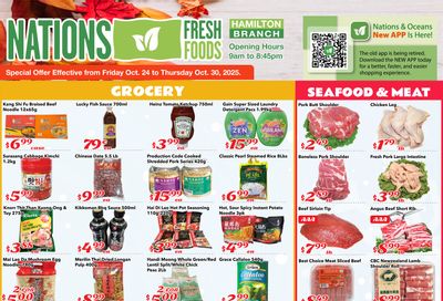 Nations Fresh Foods (Hamilton) Flyer October 24 to 30