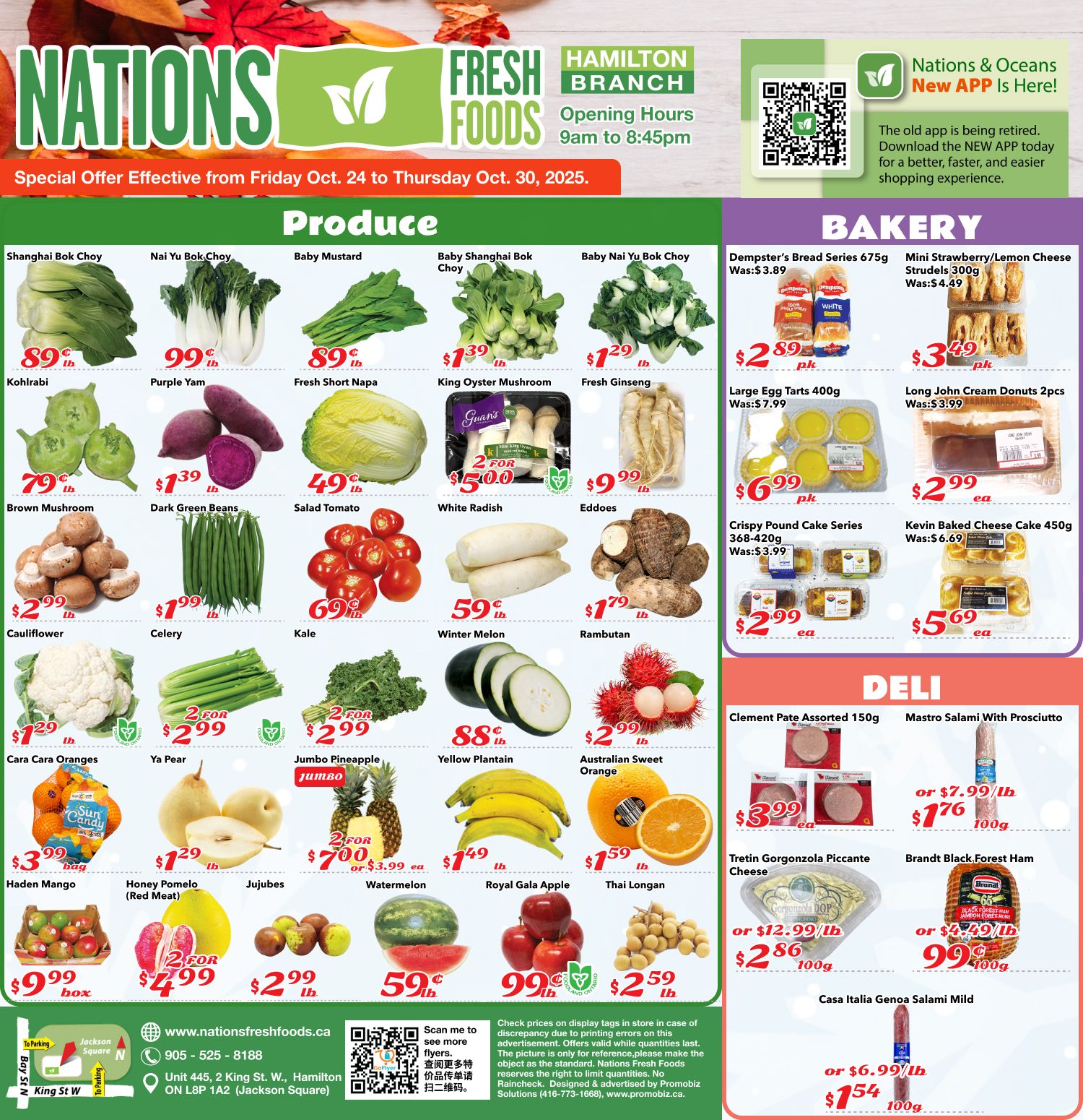 Nations Fresh Foods (Hamilton) Flyer October 24 to 30
