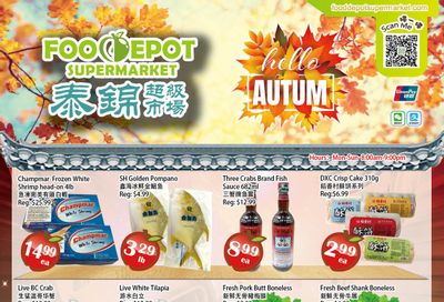 Food Depot Supermarket Flyer October 24 to 30