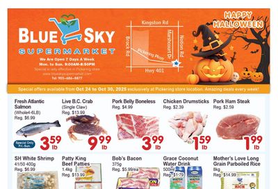 Blue Sky Supermarket (Pickering) Flyer October 24 to 30