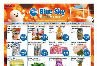 Blue Sky Supermarket (North York) Flyer October 24 to 30