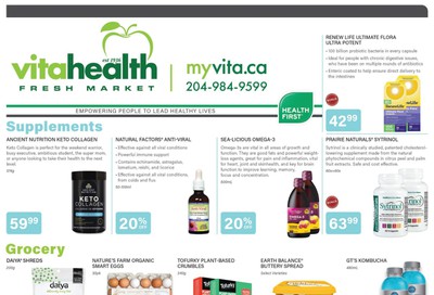 Vita Health Fresh Market Flyer June 19 to July 5