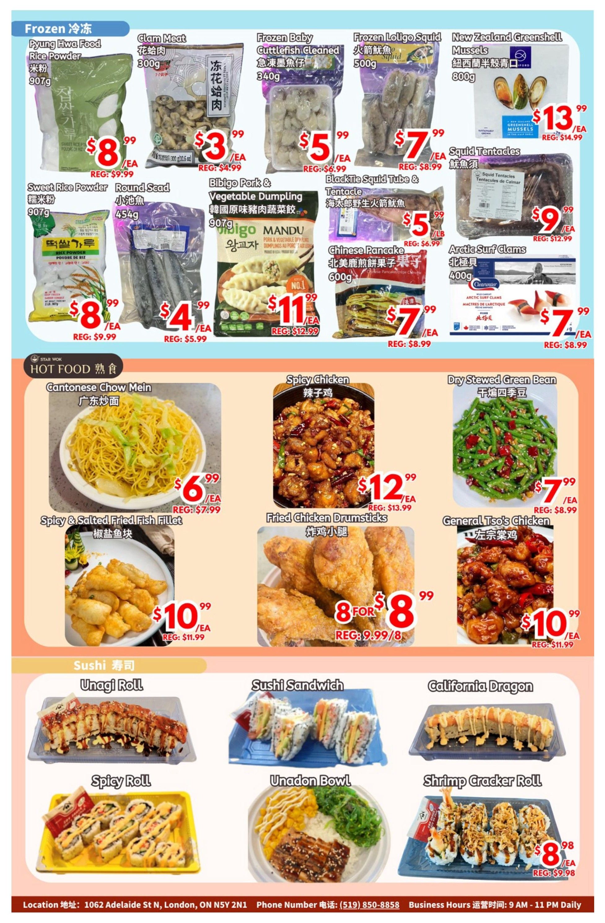 United Supermarket (London) Flyer October 24 to 30
