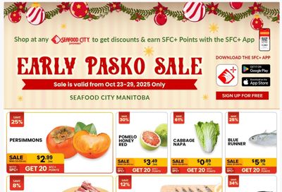 Seafood City Supermarket (MB) Flyer October 23 to 29