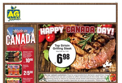 AG Foods Flyer June 21 to 27