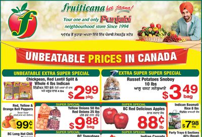 Fruiticana (Greater Vancouver) Flyer October 24 to 29
