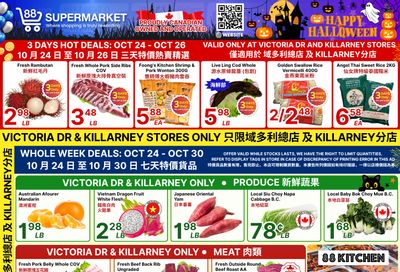 88 Supermarket Flyer October 24 to 30 88 Supermarket Flyer October 24 to 30