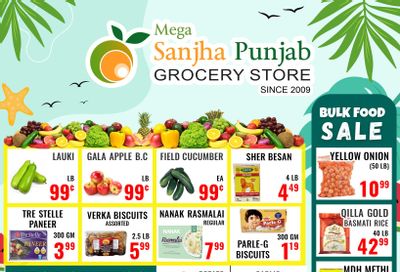 Sanjha Punjab Grocery Store Flyer October 24 to 30