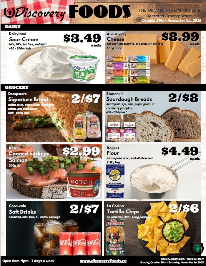 Discovery Foods Flyer October 26 to November 1