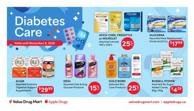Apple Drugs Flyer October 26 to November 8