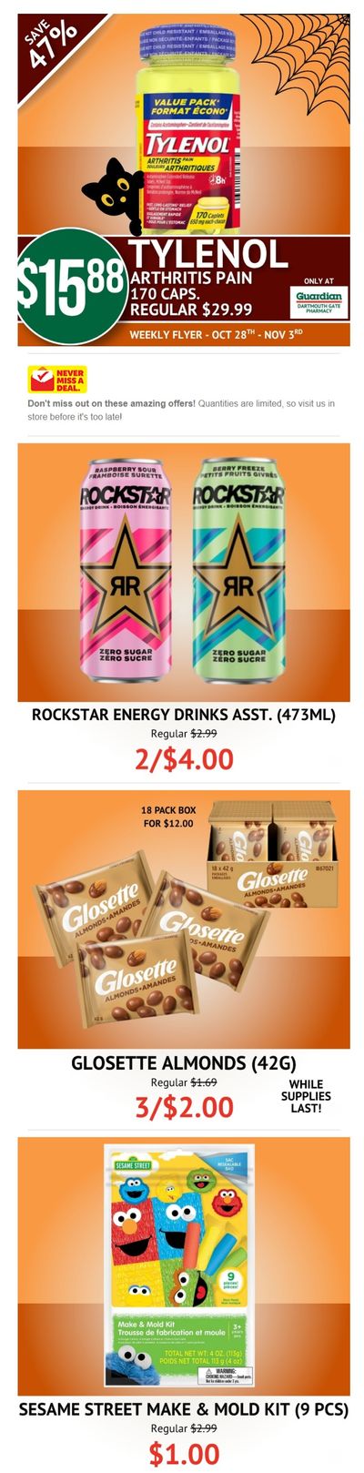 Guardian (Dartmouth Gate) Flyer October 28 to November 3