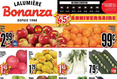 Bonanza Flyer October 29 to November 4