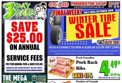Fredericton Co-op Flyer October 23 to 29