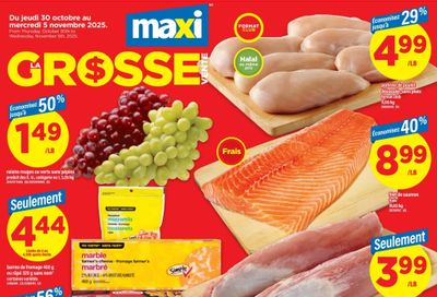 Maxi Flyer October 30 to November 5 Maxi Flyer October 30 to November 5