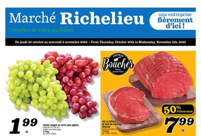Marche Richelieu Flyer October 30 to November 5