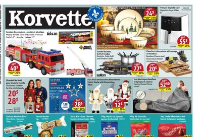 Korvette Flyer October 30 to November 12