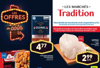 Marche Tradition (QC) Flyer October 30 to November 5