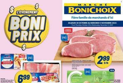 Marche Bonichoix Flyer October 30 to November 5