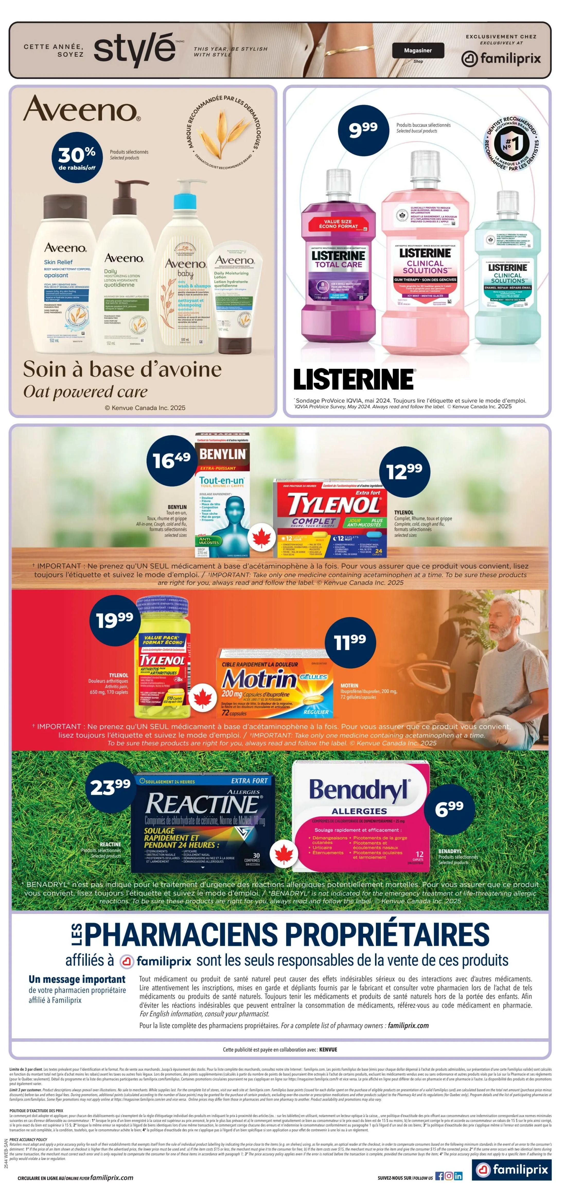 Familiprix Sante Flyer October 30 to November 5