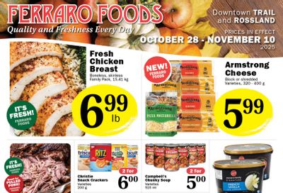 Ferraro Foods Bi-Weekly Flyer October 28 to November 10