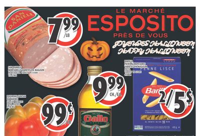 Esposito Flyer October 30 to November 5