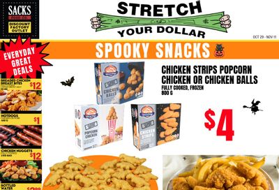 Sacks Food Co. Flyer October 29 to November 11 Sacks Food Co. Flyer October 29 to November 11