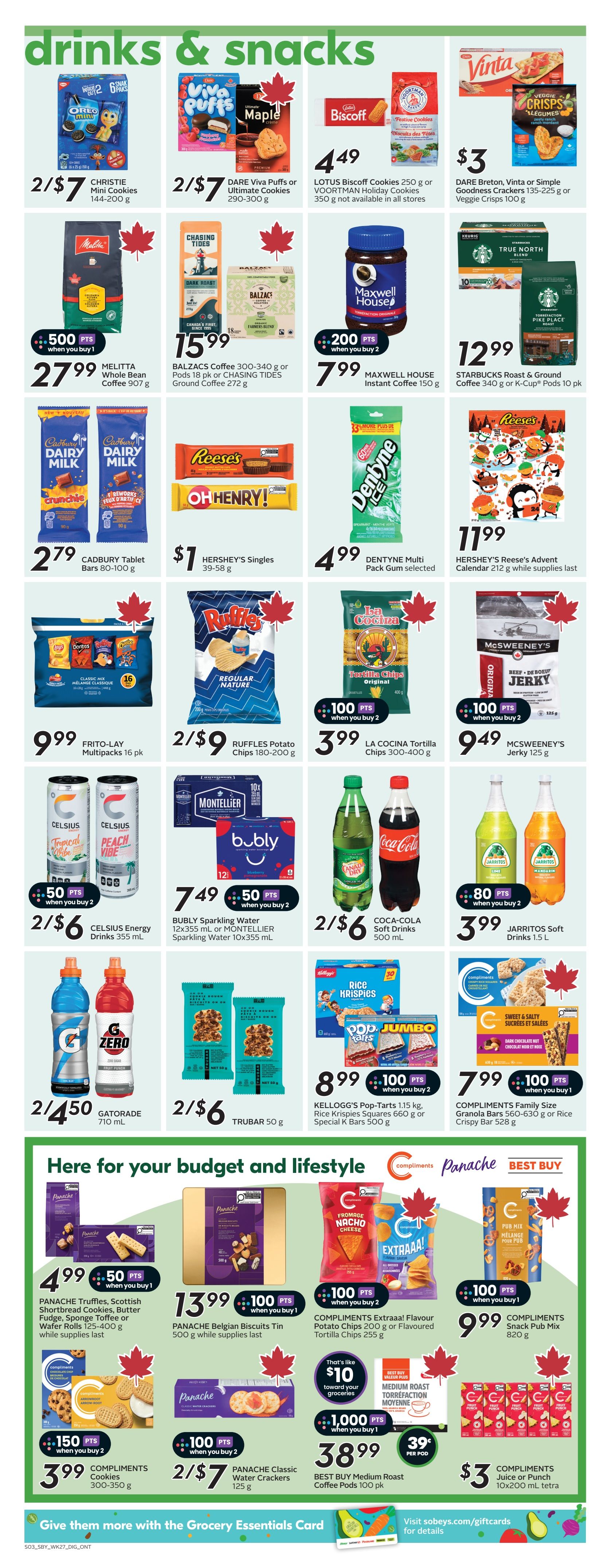 Sobeys (ON) Flyer October 30 to November 5