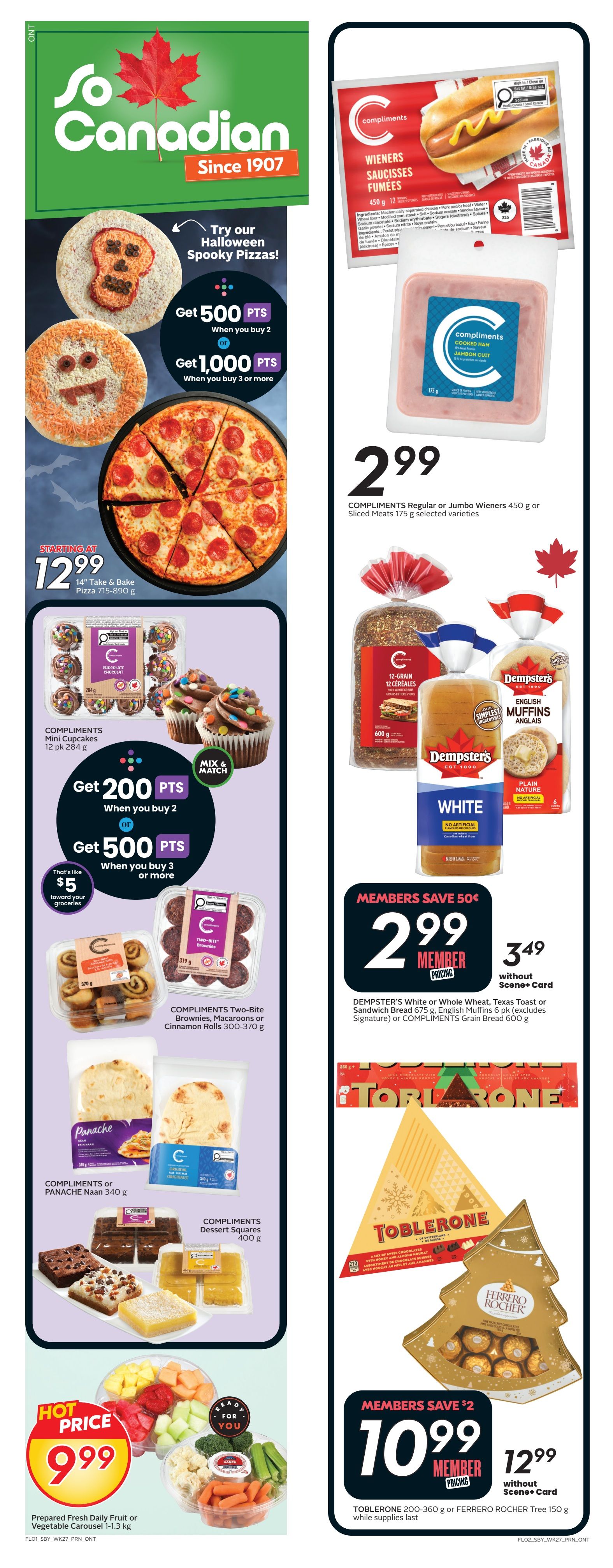 Sobeys (ON) Flyer October 30 to November 5