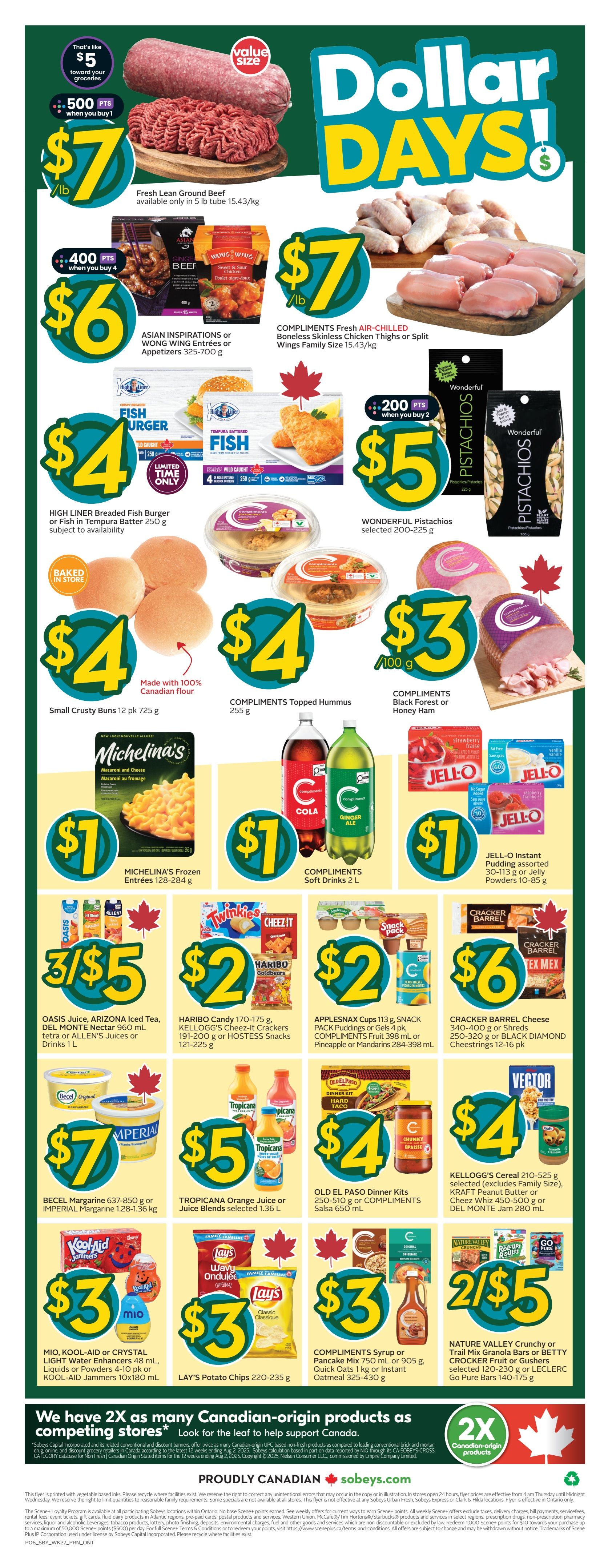 Sobeys (ON) Flyer October 30 to November 5
