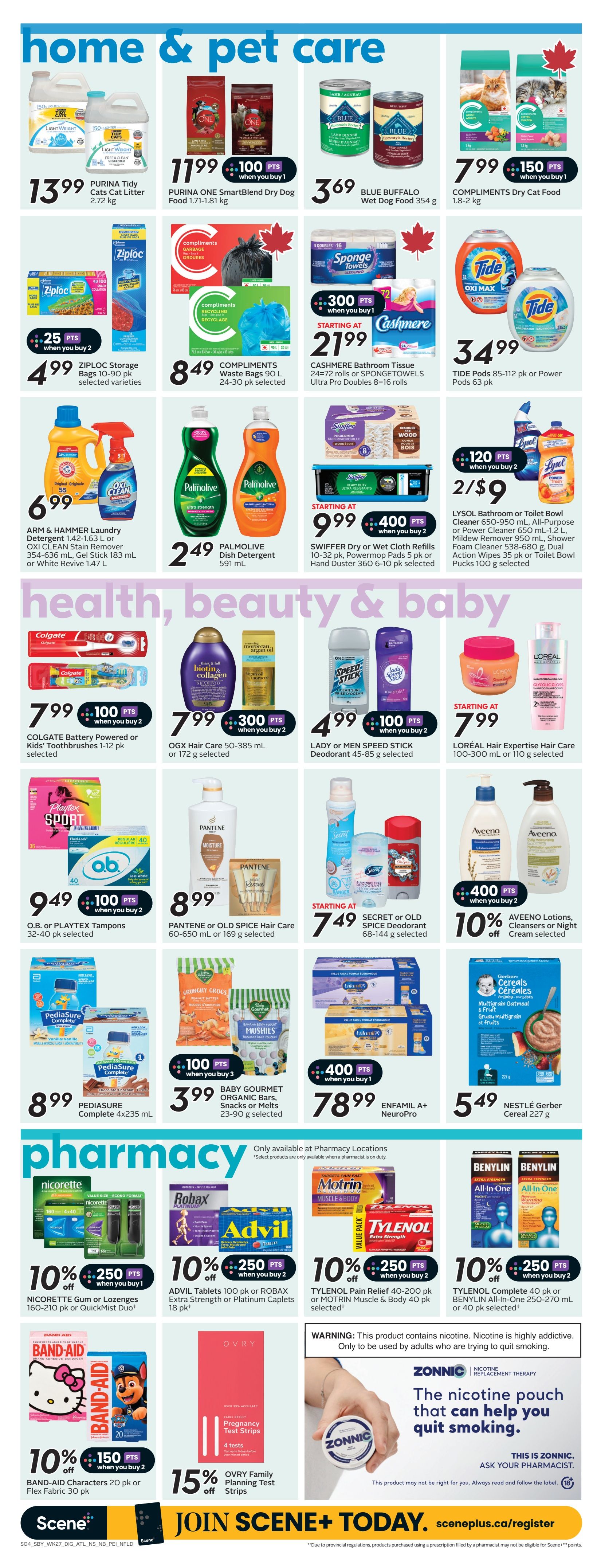Sobeys (Atlantic) Flyer October 30 to November 5