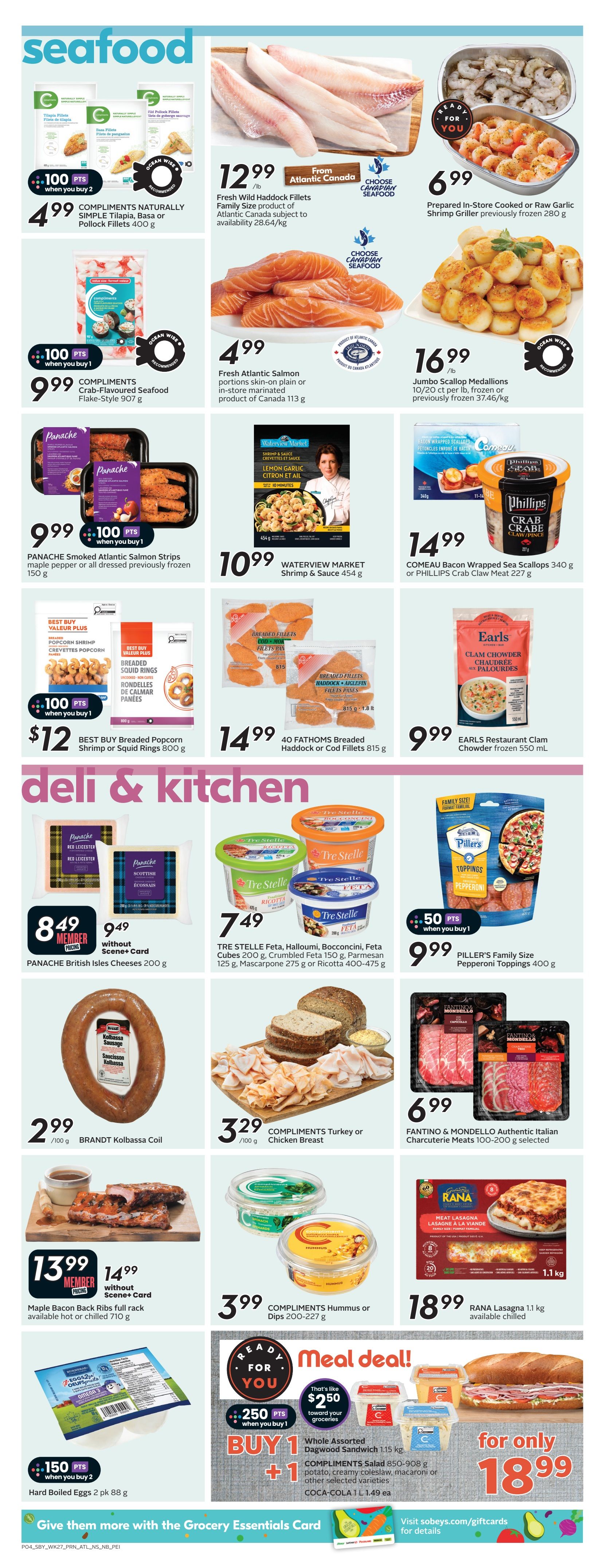 Sobeys (Atlantic) Flyer October 30 to November 5