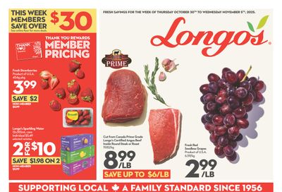 Longo's Flyer October 30 to November 5 Longo's Flyer October 30 to November 5