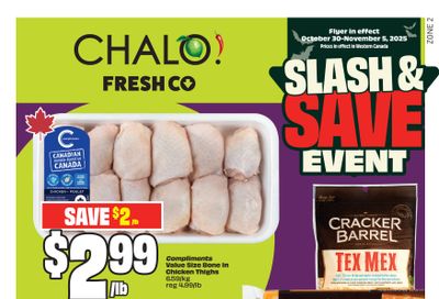 Chalo! FreshCo (West) Flyer October 30 to November 5 Chalo! FreshCo (West) Flyer October 30 to November 5