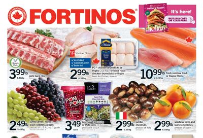Fortinos Flyer October 30 to November 5