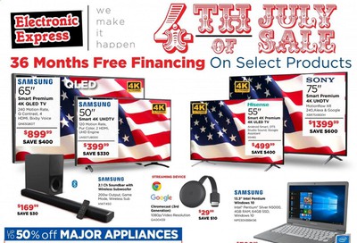 Electronic Express Weekly Ad & Flyer June 21 to 27