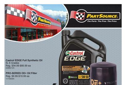 PartSource Flyer October 30 to November 5 PartSource Flyer October 30 to November 5