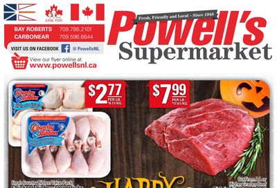Powell's Supermarket Flyer October 30 to November 5