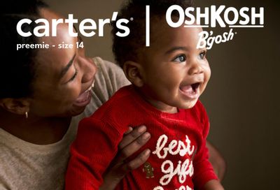 Carter's Oshkosh Flyer October 30 to November 19