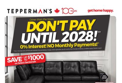 Tepperman's Flyer October 30 to November 5