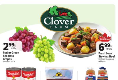 Clover Farm (West) Flyer October 30 to November 5