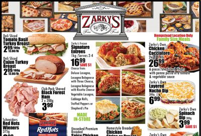 Zarky's Flyer October 29 to November 4