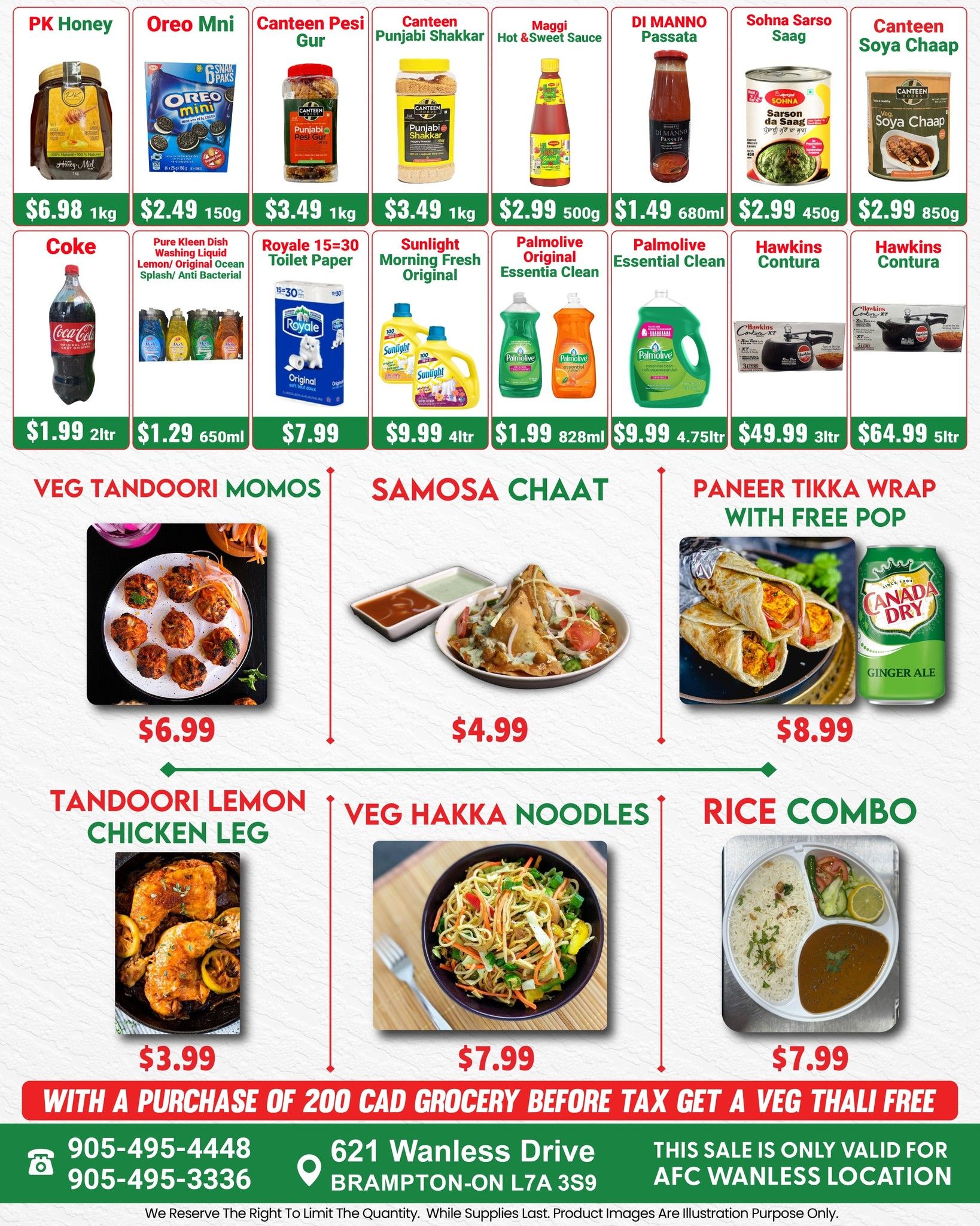 Asian Food Centre (Wanless Dr.) Flyer October 30 to November 5