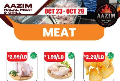 Aazim Halal Meat & Grill Flyer October 23 to 29