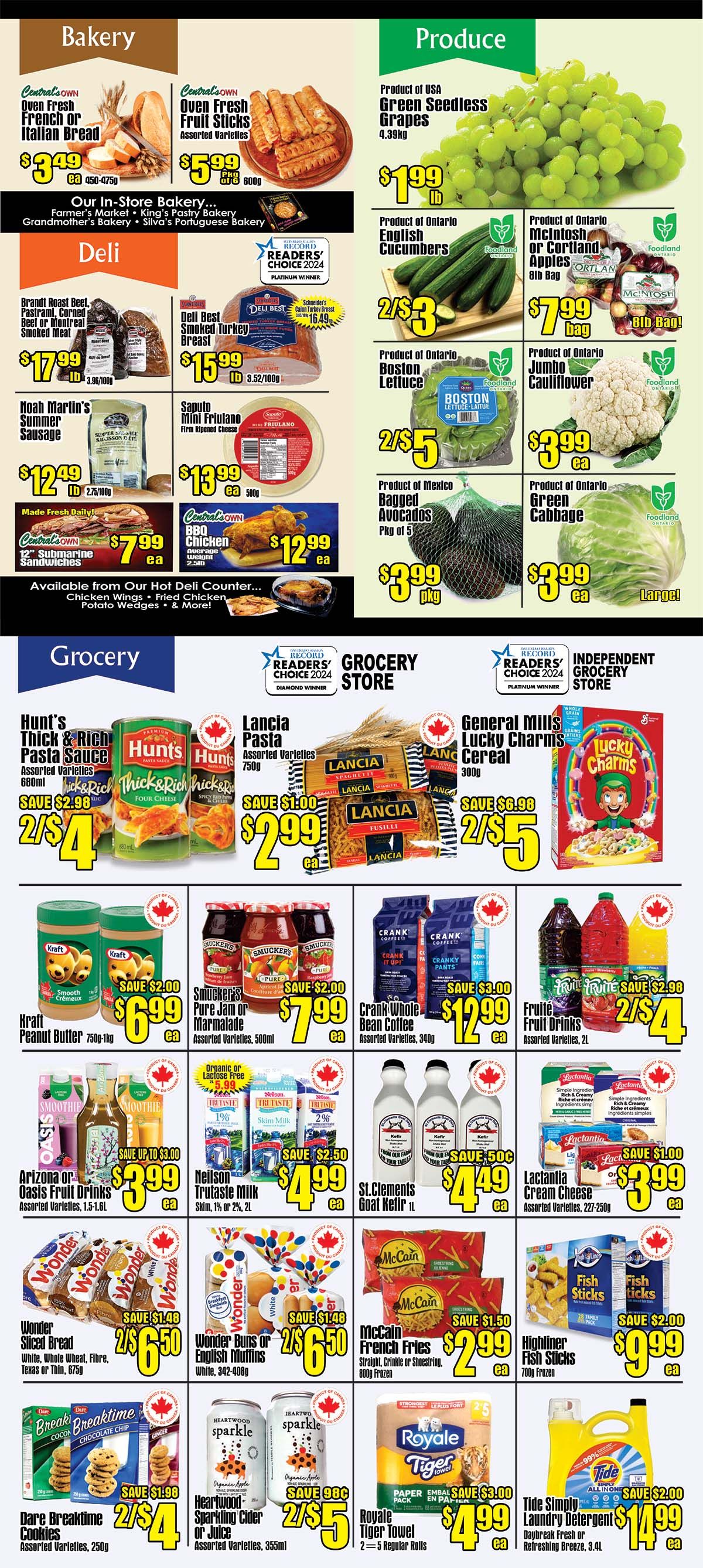 Central Fresh Market Flyer October 30 to November 6