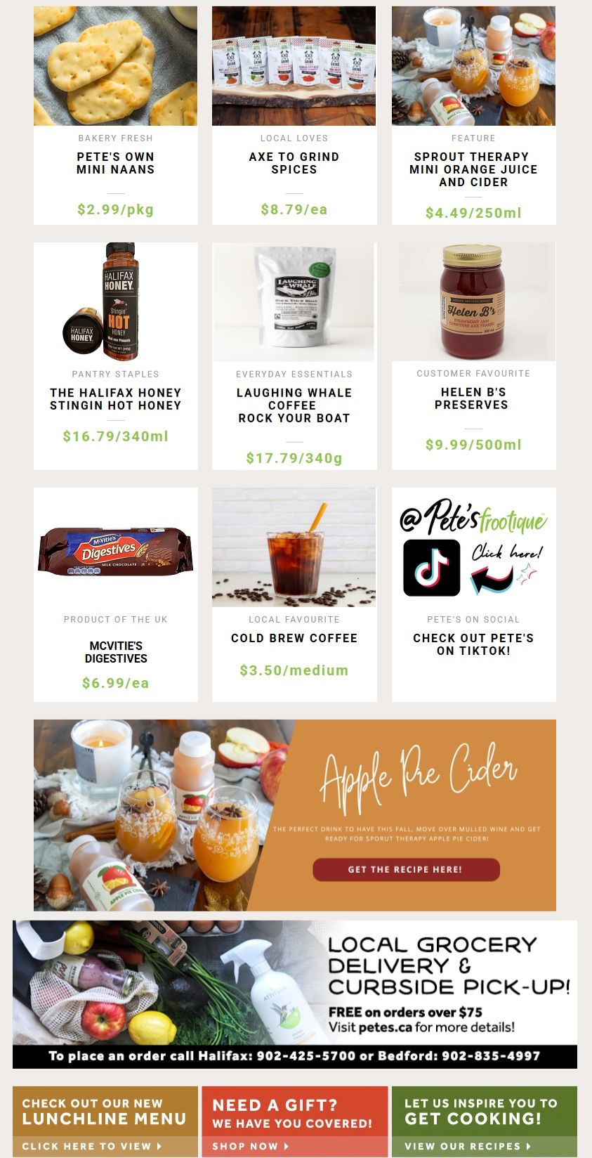 Pete's Fine Foods Flyer October 30 to November 5