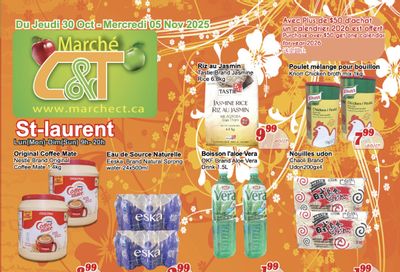 Marche C&T (St. Laurent) Flyer October 30 to November 5